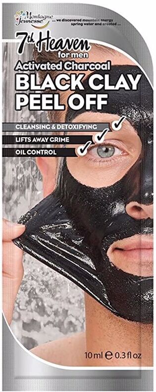 7th Heaven For Men Black Clay peel-off mask 10 ml