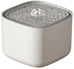 Uplift Essentials 3L High Capacity Circulating Pet Water Fountain white Regular