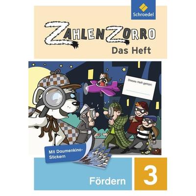 Zahlenzorro - Das Heft, Geheftet von Katrin Klöckner,Eveline Stadler,Frank Wahl,Janine Weigel, Schroedel, 978-3-507-14026-4