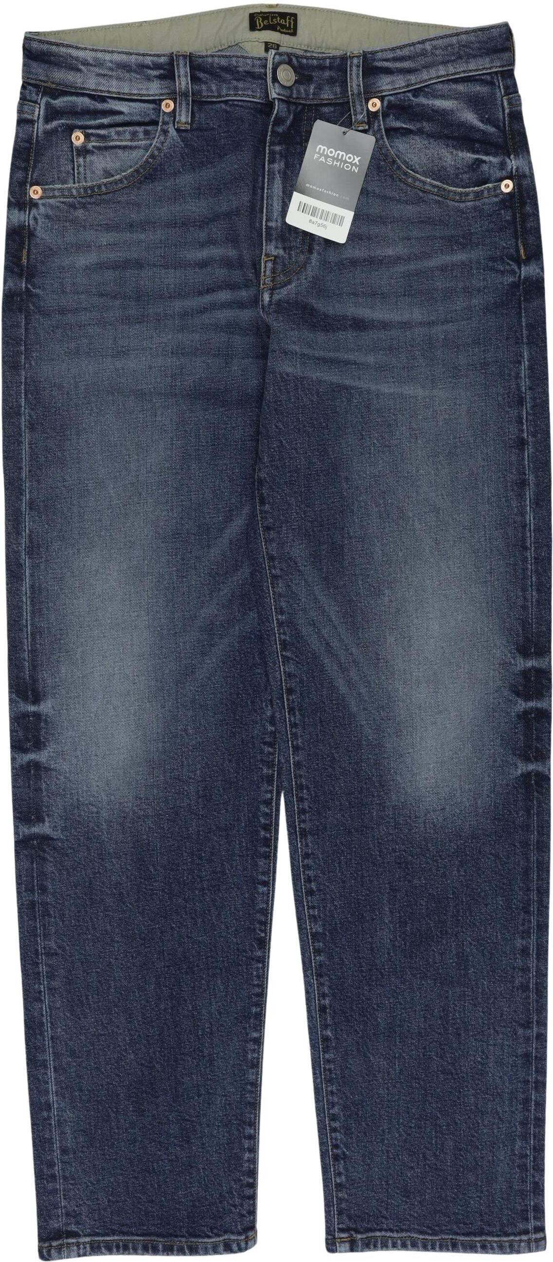 Belstaff Damen Jeans, Blau, Gr. W26, Elasthan / Baumwolle - Second Hand