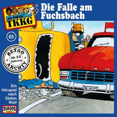 TKKG - Folge 63: Die Falle am Fuchsbach - Stefan Wolf,H.G. Francis, Audio, 4064066629847