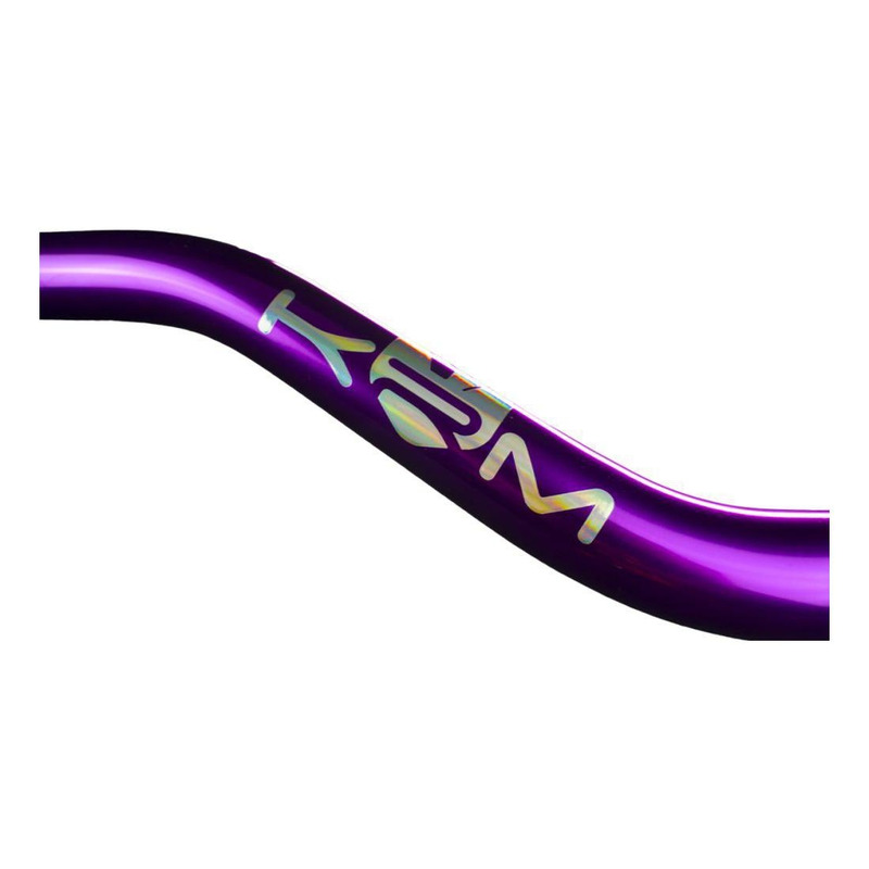 Guidon KRM Pro Ride Ø28,6 violet et holographique