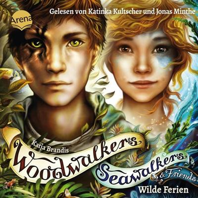 Woodwalkers & Friends/Seawalkers & Friends. Wilde Ferien - Katja Brandis, Audio, 9783401852980
