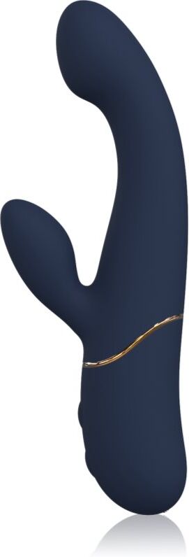 Dream Toys Goddess Collection Hestia vibromasseur muni d’un stimulateur clitoridien 20.7 cm