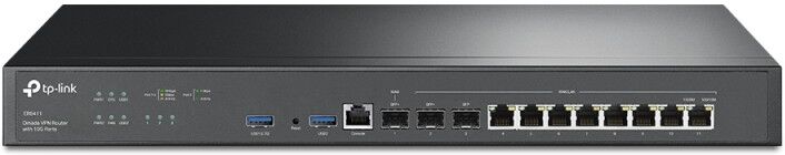 TP-Link Omada ER8411 router cablato Gigabit Ethernet Nero