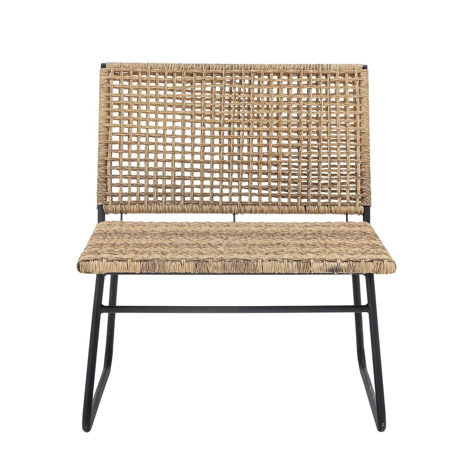 Bloomingville Vallone Loungestoel Rattan - Beige