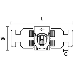 HellermannTyton Befestigungssockel SFSFTP Set#156-02425