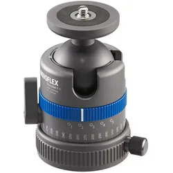 Novoflex Classic Ball 3 II (Kugelkopf), Stativkopf, Blau, Schwarz