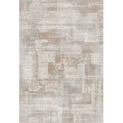 Vintage Teppich Kennedy 160 x 230 cm Mischgewebe Beige Creme
