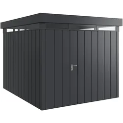 Hörmann Metall-Gerätehaus "Juno" mit Flachdach, JFD11 - Modern, 262 x 310 cm (B x T),anthrazit,