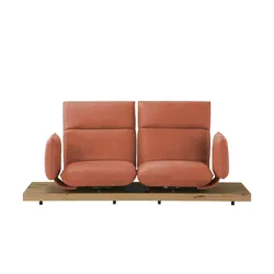 KOINOR Sofa 2-sitzig  Experio ¦ orange ¦ Maße (cm): B: 252