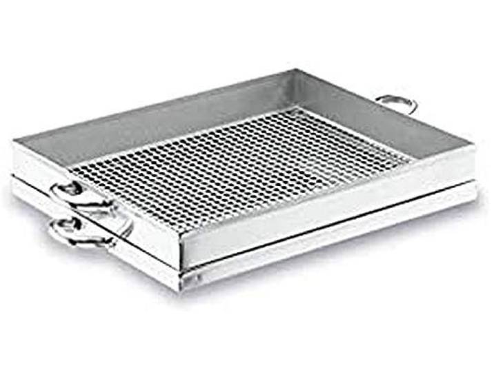 LACOR 50541 Abtropfschussel fur Gebraten 40 cm Langlebiges Profi-Utensil; entwickelt für optimale Leistung und schnelle, unkomplizierte Reinigung in der Spülmaschine