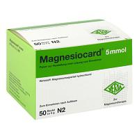 MAGNESIOCARD 5 mmol Plv.z.Her.e.Lsg.z.Einnehmen 50 St