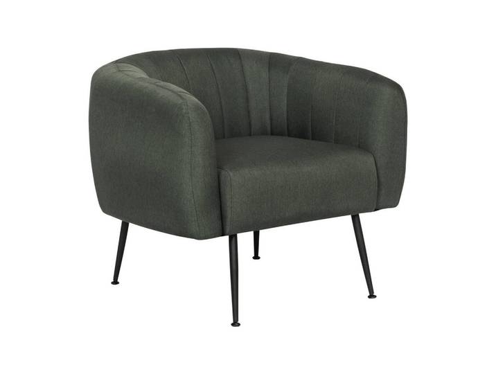 Habitat Garten Sessel diana Dunkelgrau, 73x72x81 cm, Wohnzimmer, Sessel, Ohrensessel