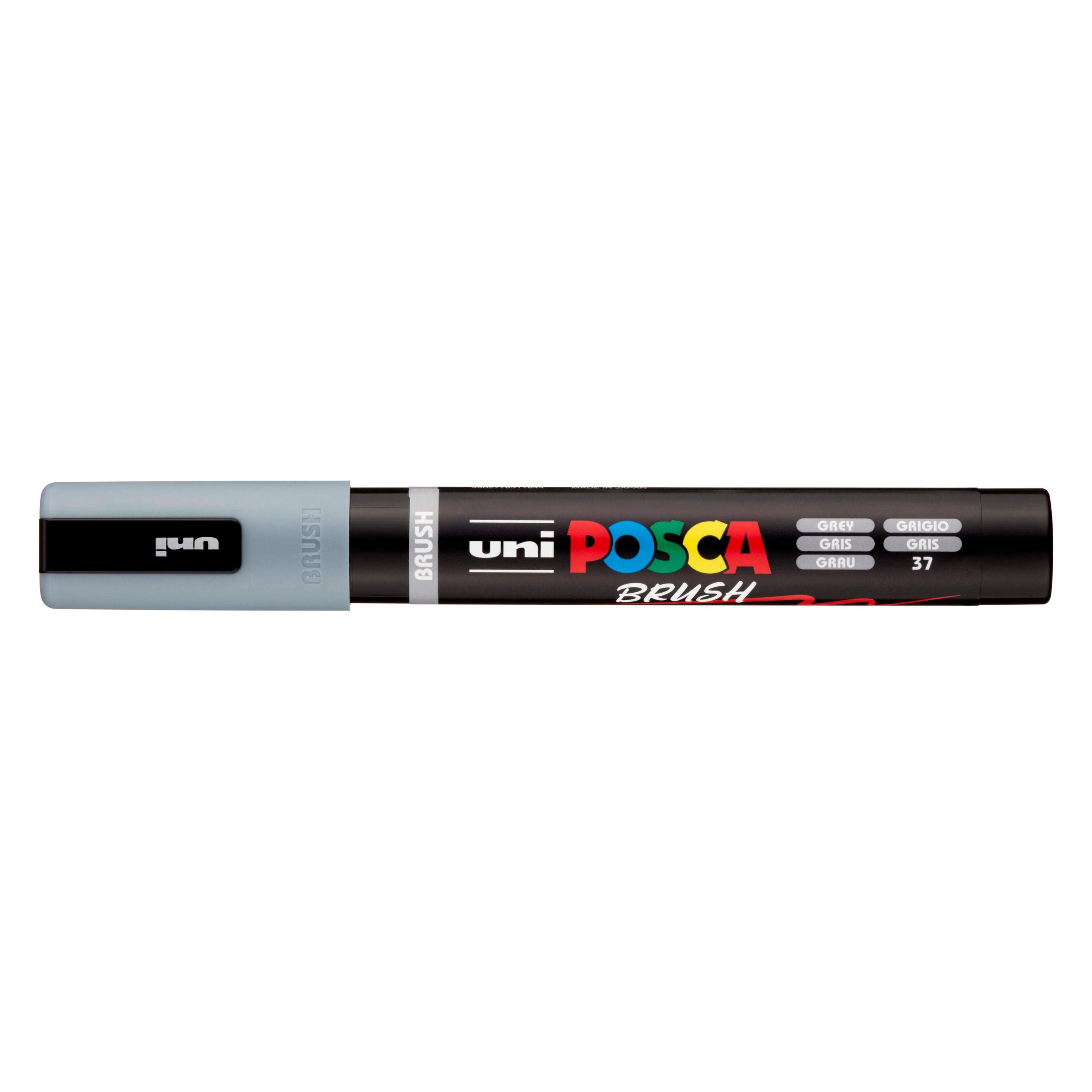 Uni-ball Filzstift Uniball Posca PC-5BR (1x) (PC-5BR GREY)