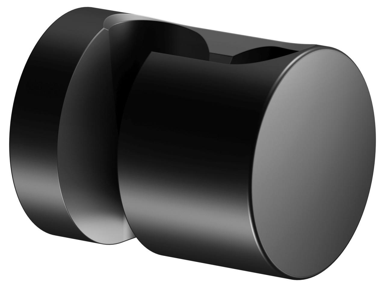 Keuco IXMO Black Selection Brausehalter mit zwei Positionen, schwarz matt 59591370000