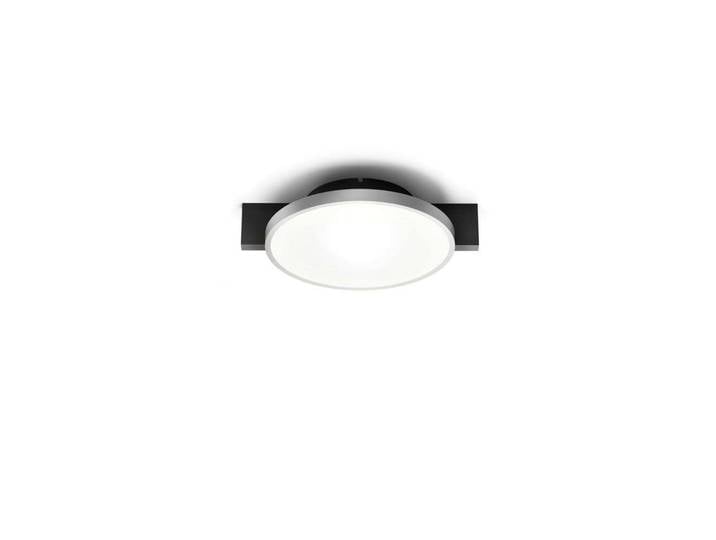 Inlay Round C1 Deckenlampe, schwarz/silber - Light-Point LIGHT-POINT Design by Studio F.A. Porsche - Schlafzimmer - Aluminium