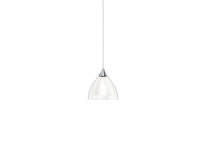 Bruck Pendelleuchte Silva G9-Fassung, mundgeblasenes, buntes Gla