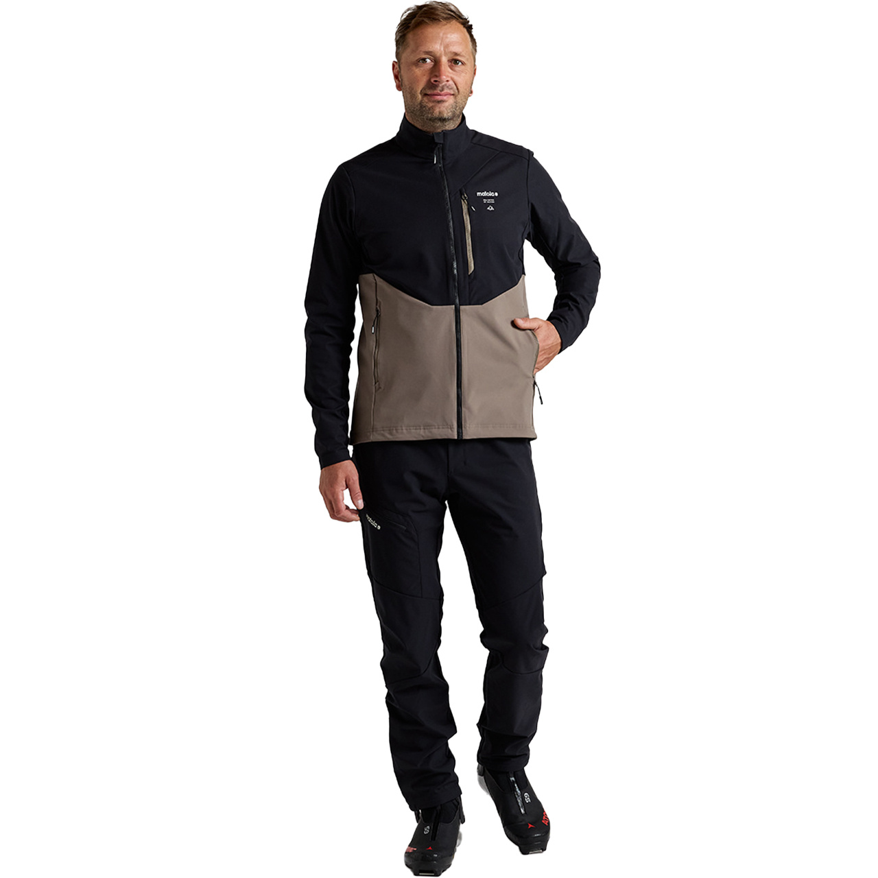 Maloja Herren Langlaufhose MARCUSm deep black - M