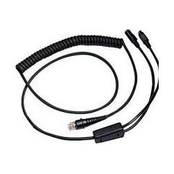 Honeywell Kabel: KBW schwarz PS2 3m (9.8 ') gewickelt 5 V externe Stromversorgung mit Option für Host-Str (CBL-720-300-C00)