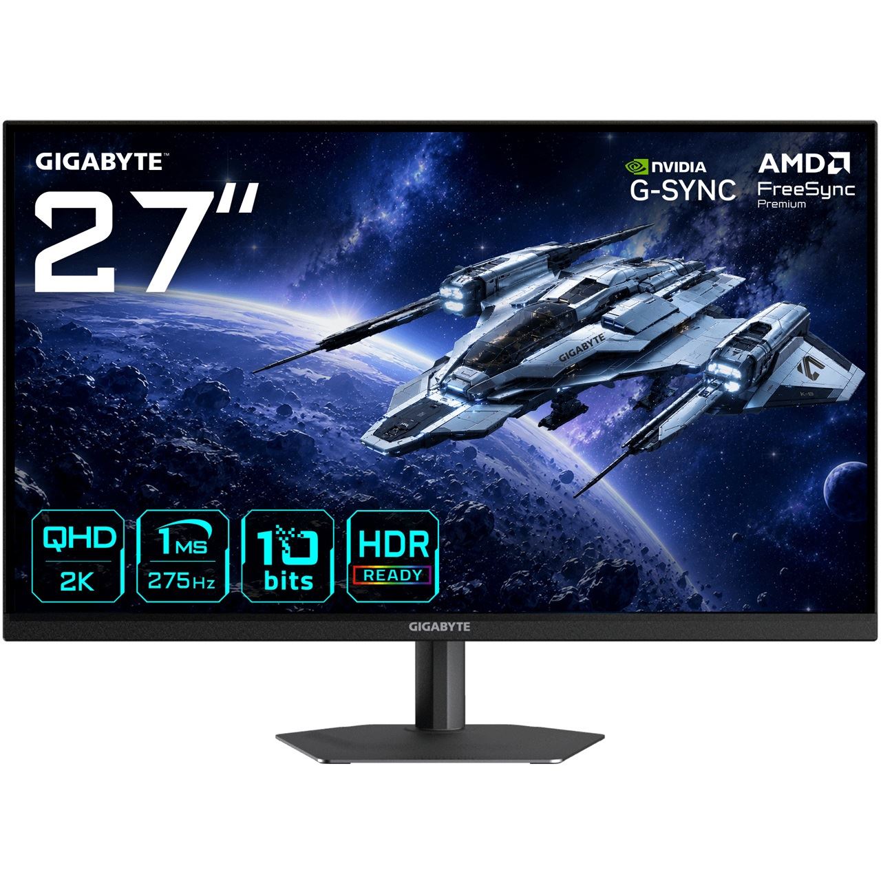 27" (68,58cm) Gigabyte G27Q26 schwarz 2560x1440 1xDisplayPort 1.4 / 2x HDMI 2.1