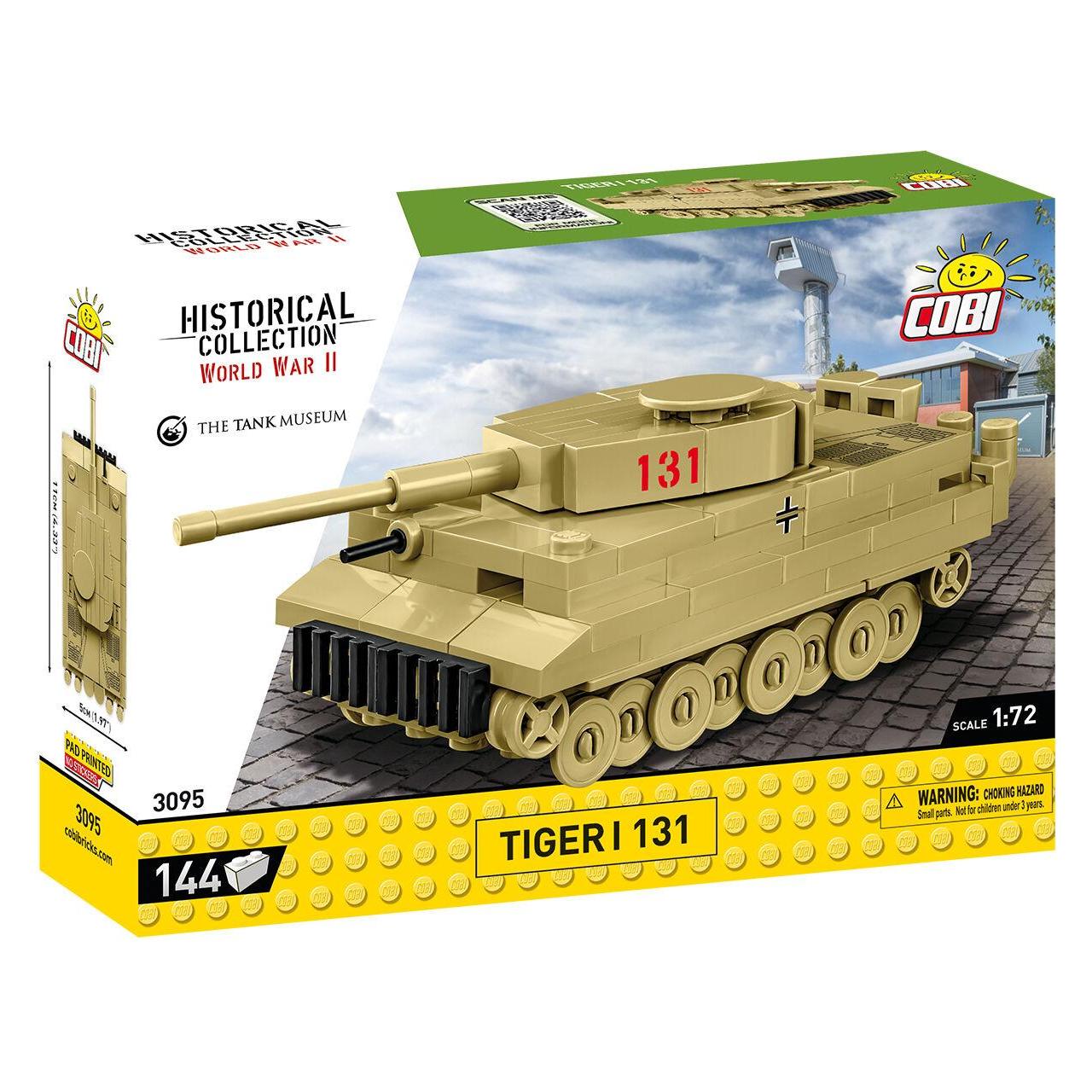 Cobi H.C. WWII Tiger I 131 1:72 (3095)