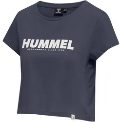 hummel hmlLEGACY Cropped T-Shirt Damen blue nights S