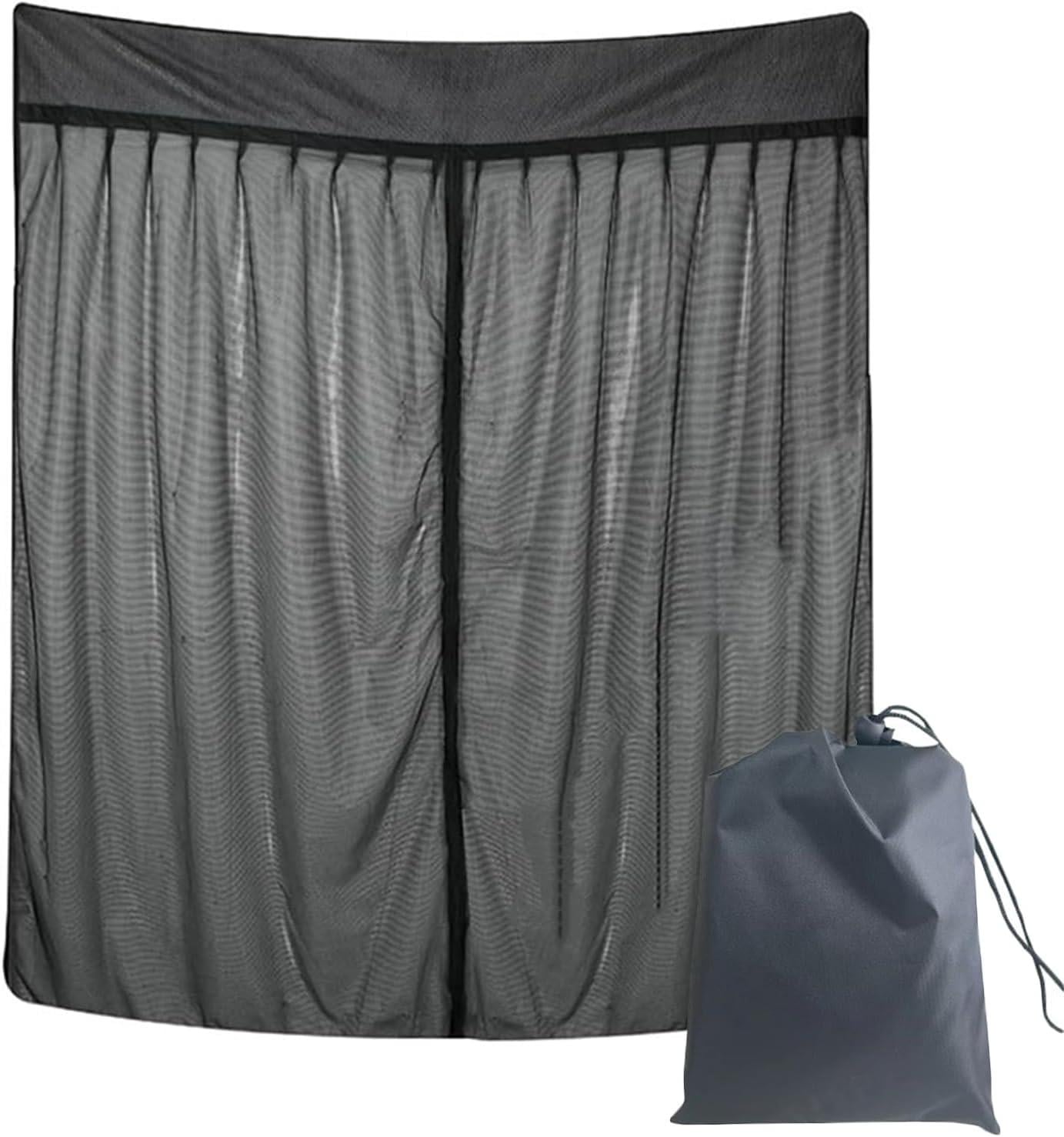 Eenvoudig te installeren camperhor deur van zwaar polyester gaas
