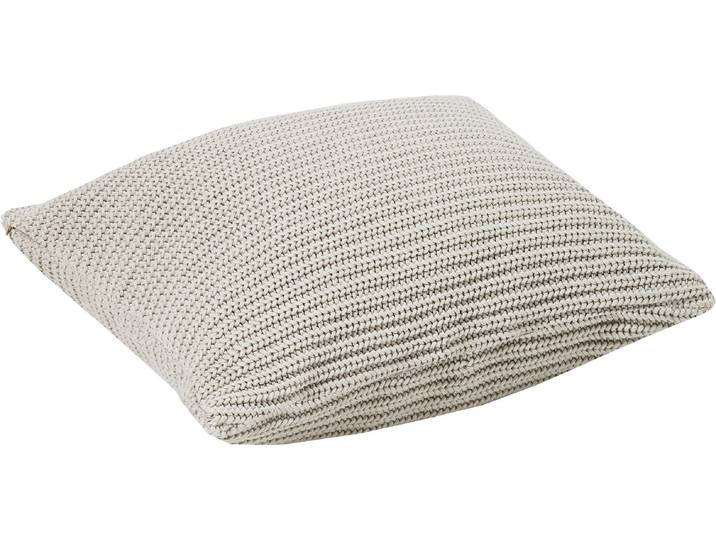 Dekokissen HOPPEKIDS «Winter Wonderland» , beige (beige, unifarben), B:50cm H:15cm L:50cm, Baumwolle, Dekokissen_Sitzkissen_Kissenhüllen, Dekokissen, Zierkissen 50x50 für Kinderbett