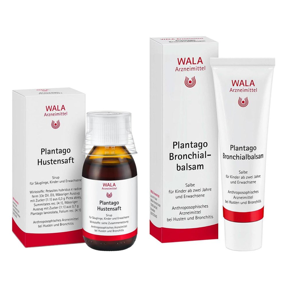 WALA Heilmittel GmbH Plantago Hustensaft+Plantago Bronchialbalsam 08106645