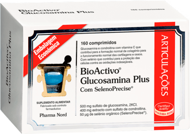 BioActivo Glucosamina Plus 160 comprimidos