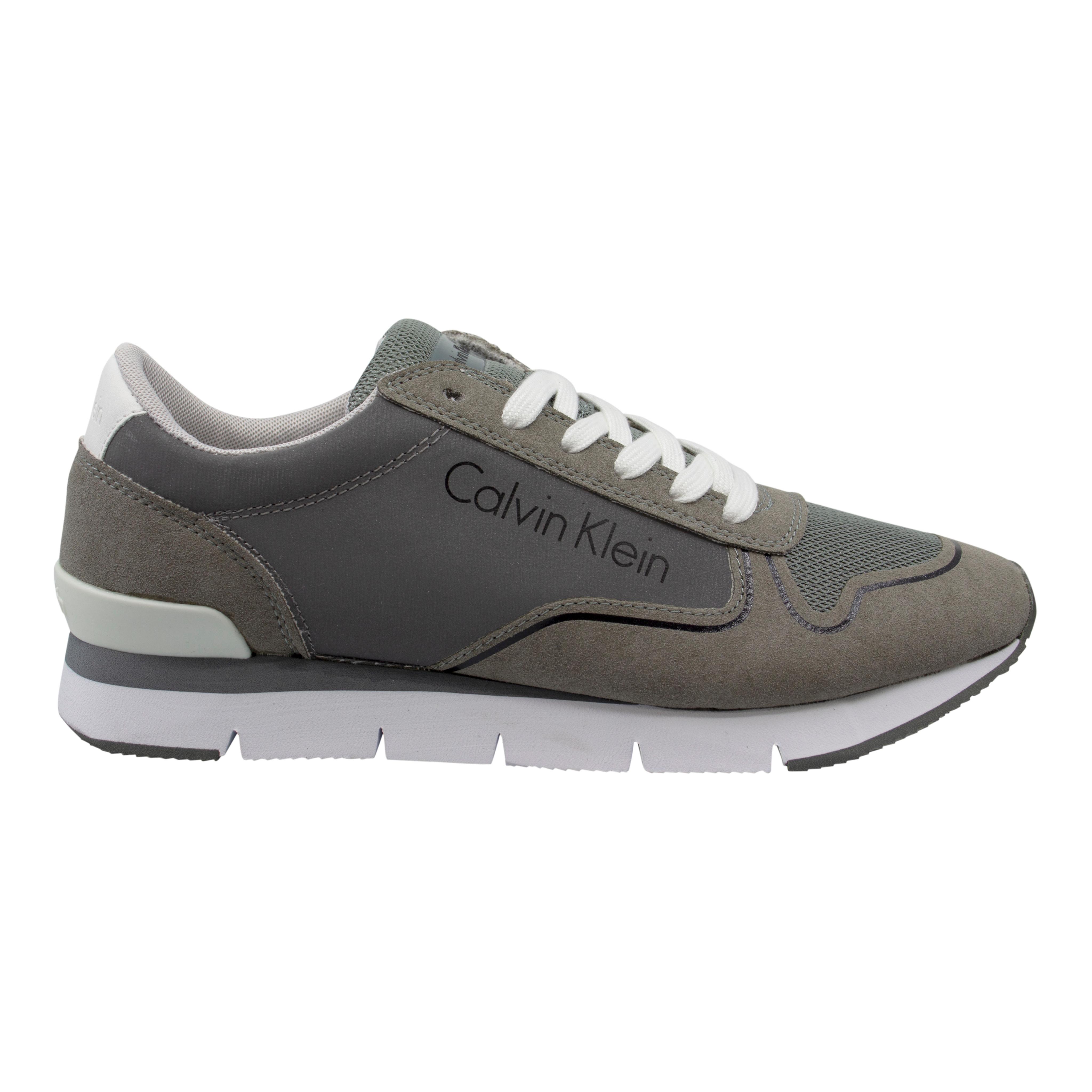 Calvin Klein Jeans Tori Reflex Womens Grey Trainer