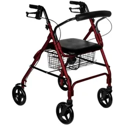 Reha Fund, Rollator, Chodzik czterokołowy Denver Premium RF-615/C REHAFUND