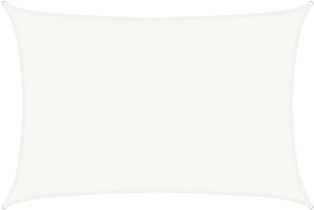 Dakota Fields Attalus Rectangular Shade Sail White 2.5m x 4m