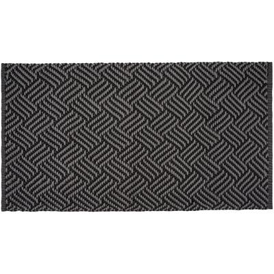 Fußmatte PAD "EDGE, Schmutzfangmatte", grau (stone, schwarz), B:72cm H:13mm L:92cm, Kunstfaser, Teppiche, Fußmatte, modernes Design, In- und Outdoor geeignet, auch als Läufer erhältlich