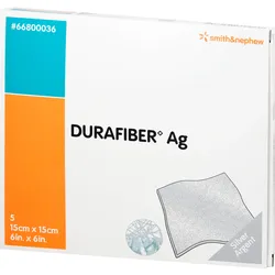 Durafiber Ag 15x15 cm Verband 5 ST