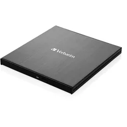 VERBATIM Slimline extern Blu-ray Brenner
