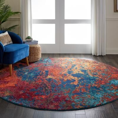 Nourison Celestial Abstract Ombre Area Rug