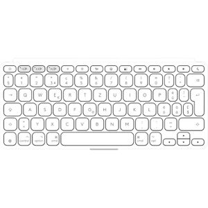 Logitech Tastatur Keys-To-Go 2, für Tablet, mit Bluetooth, weiß
