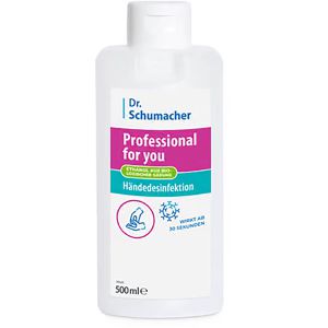 Dr.Schumacher Desinfektionsmittel Professional for you, Gel, für Hände, alkoholisch, Flasche 50 ml