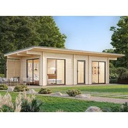 Palmako Ferienhaus Cecilia 21,8 m2 Slide Plus - 70 mm