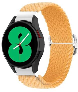 Everyday Crate Samsung Galaxy Watch4 40mm 44mm Woven Watch Band Adjustable Replacement Strap yellow