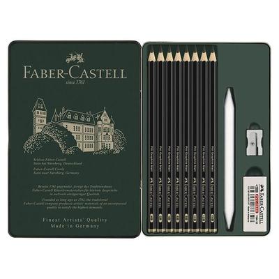 Faber-Castell Pitt Graphite Matt Set, 11er Metalletui