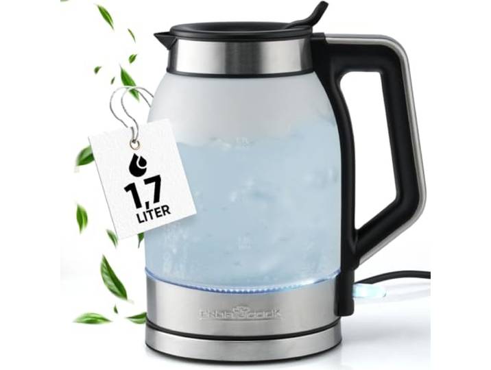 Profi Cook PC-WKS 1215 G Waterkoker Snoerloos, Oververhittingsbeveiliging Aantal/Volume: 1.7 l RVS, Zwart
