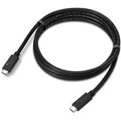 Lenovo 4X91U92143 USB Kabel USB4 Gen 2x2 1,5 m USB C 20 Gbit/s Schwarz