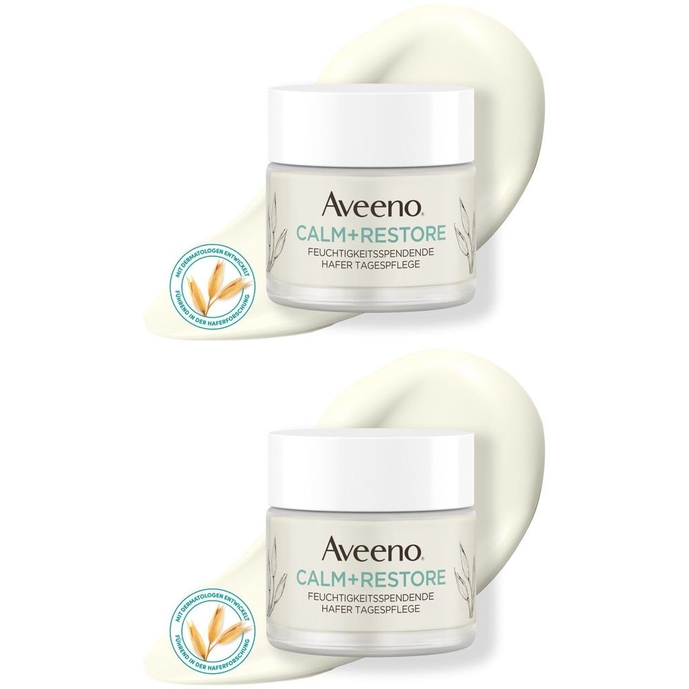 Aveeno Calmrest Tagespfleg x2 2x50 ml Creme