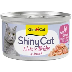 Gimpet ShinyCat in Brühe Hühnchen & Garnelen | 24x 70g
