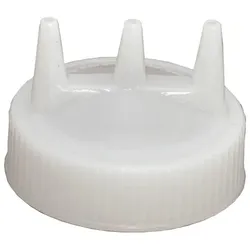 Dreifachtülle für 500-1000ml Quetschflaschen weiß