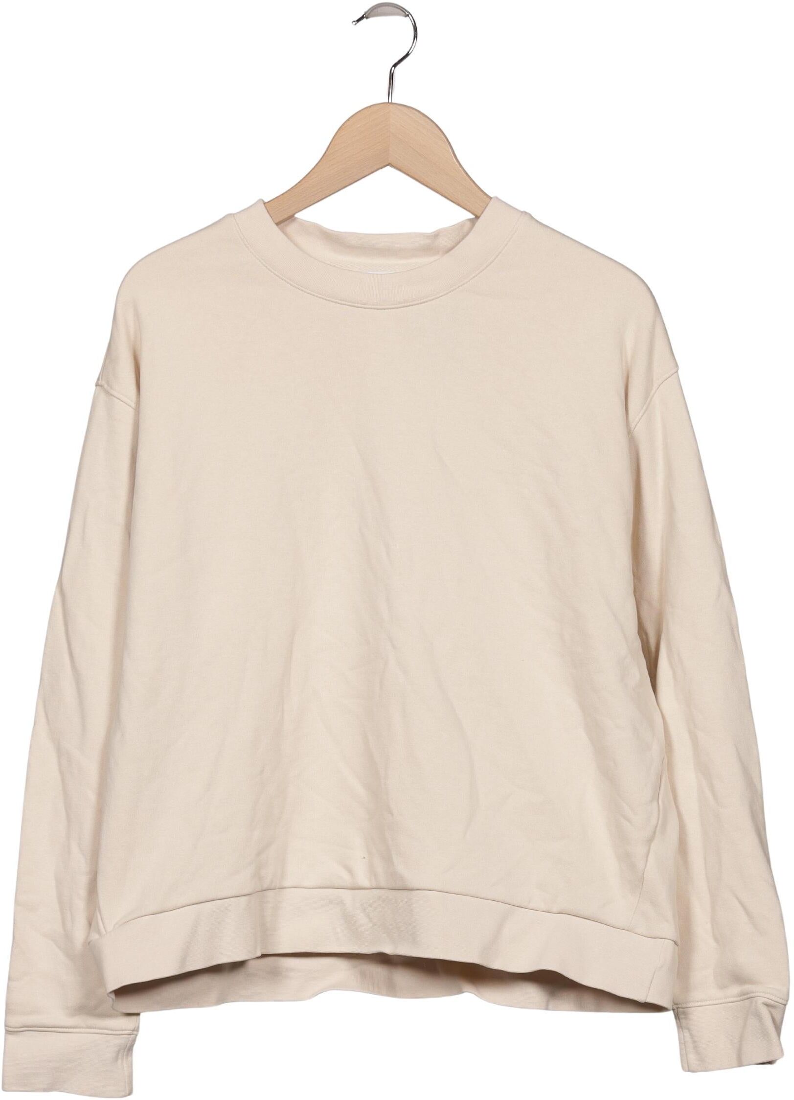 Weekday Damen Sweater, Beige, Gr. M, Synthetik / Baumwolle - Second Hand