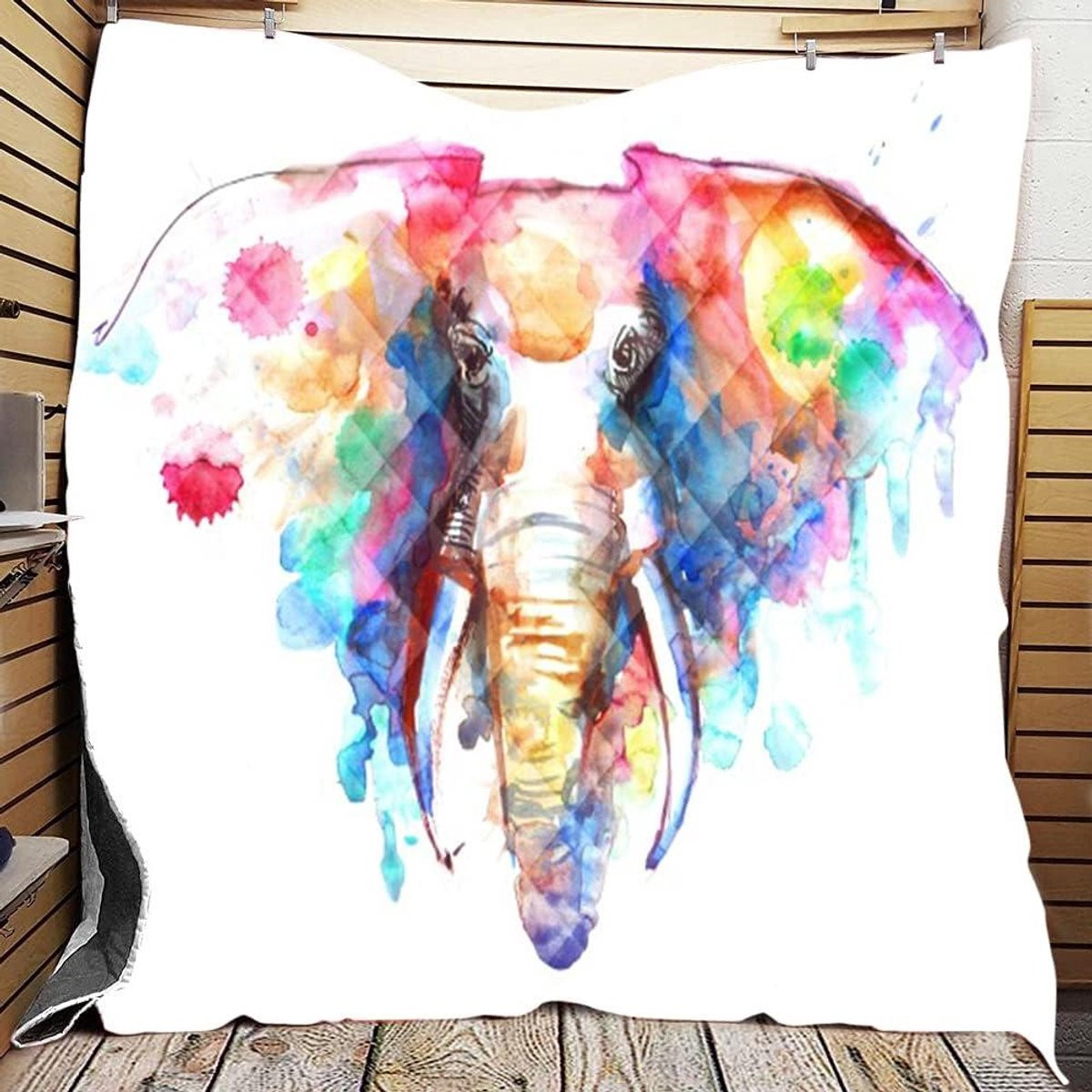 Bedspreid Graffiti Dubbelzijdige Dekbedhoes voor Alle Seizoenen, 150 x 200 cm